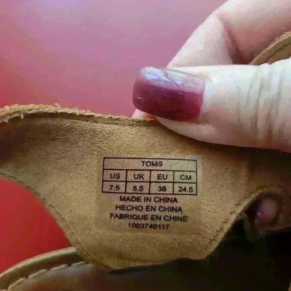 Toms Suede Sandels - Picture 3 of 4